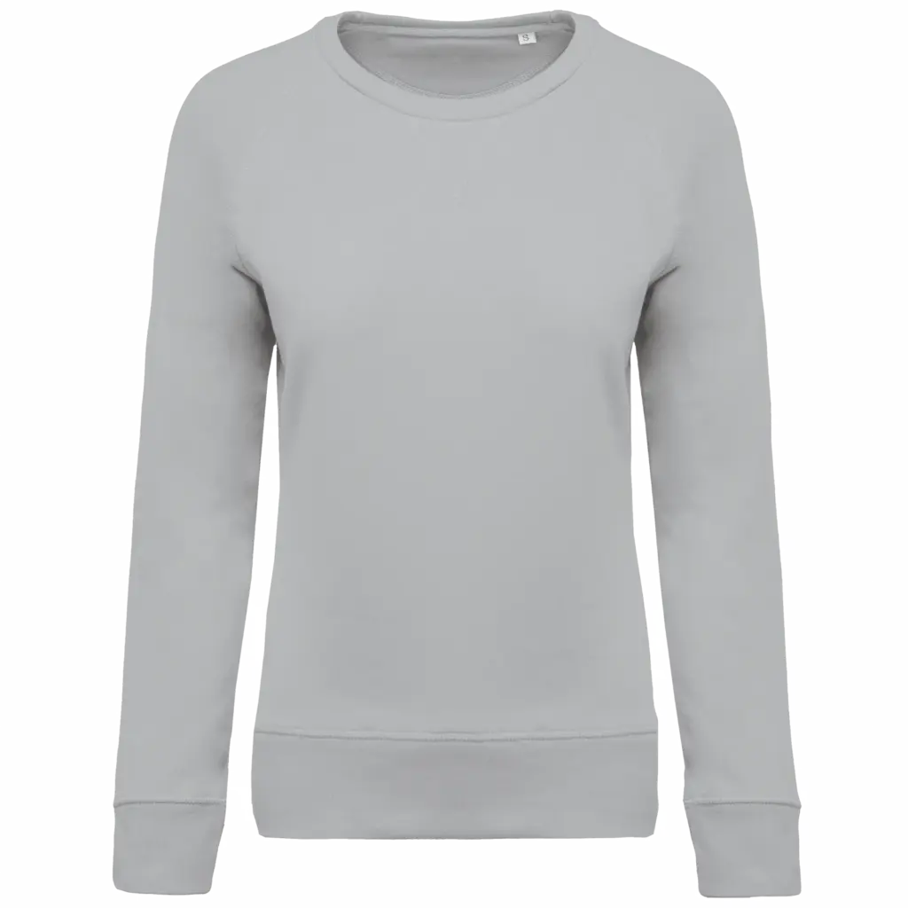 Damen Sweatshirt bedrucken K481 Bio-Baumwolle Raglan XS-XXL — Produktfoto 16