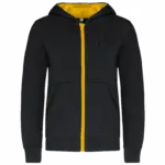 Kinder Sweatjacke K486 bedrucken Fleece Kontrast 6-14 Jahre — Produktfoto 8