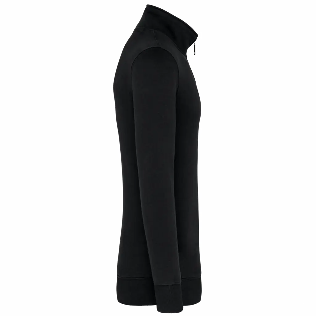 Sweater met ritskraag, black — productfoto 6
