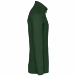Sweater met ritskraag, forest green — productfoto 9