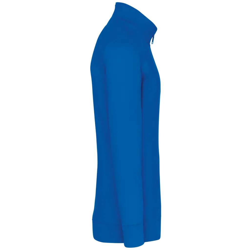 Sweater met ritskraag, light royal blue — productfoto 10