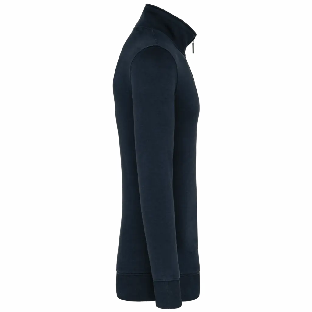 Sweater met ritskraag, navy — productfoto 11