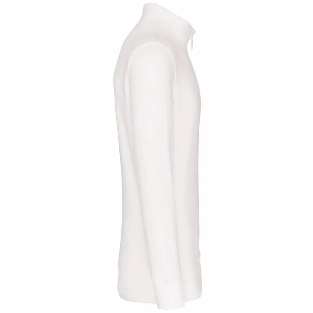 Sweater met ritskraag, white — productfoto 15