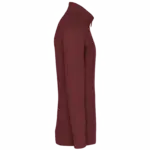 Sweater met ritskraag, wine — productfoto 16