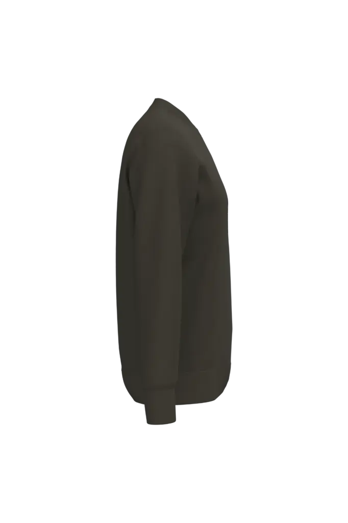 PS_K488-S_DARKKHAKI - Hidalgo-werbeartikel Sweater ronde hals, dark khaki — productfoto 8
