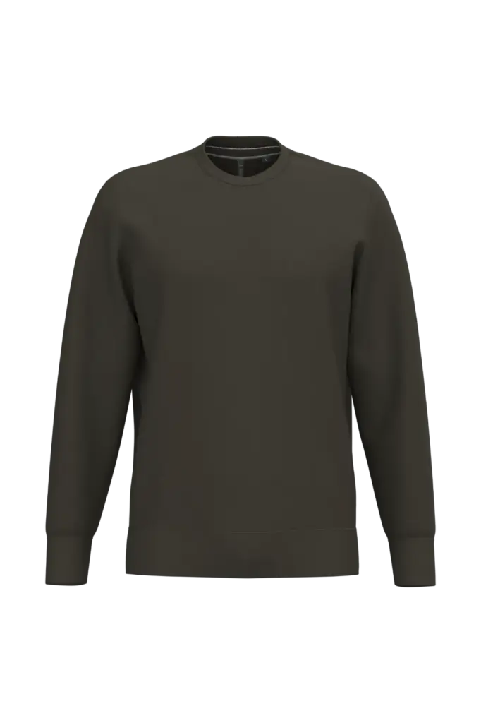 Custom Crewneck Sweater K488 Brushed Fleece Workwear XS-4XL — product photo 9
