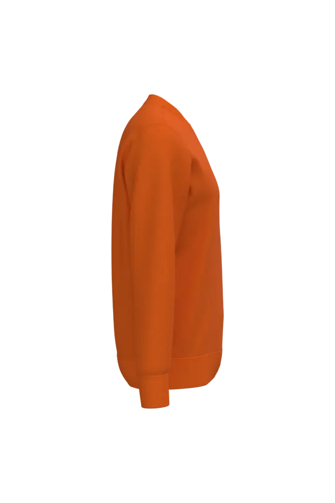 PS_K488-S_ORANGE - Hidalgo-werbeartikel Sweater ronde hals, orange — productfoto 12