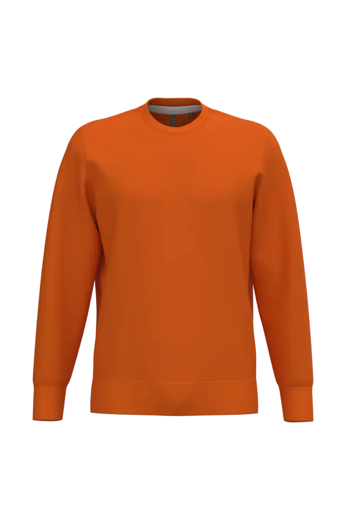 Custom Crewneck Sweater K488 Brushed Fleece Workwear XS-4XL — product photo 13