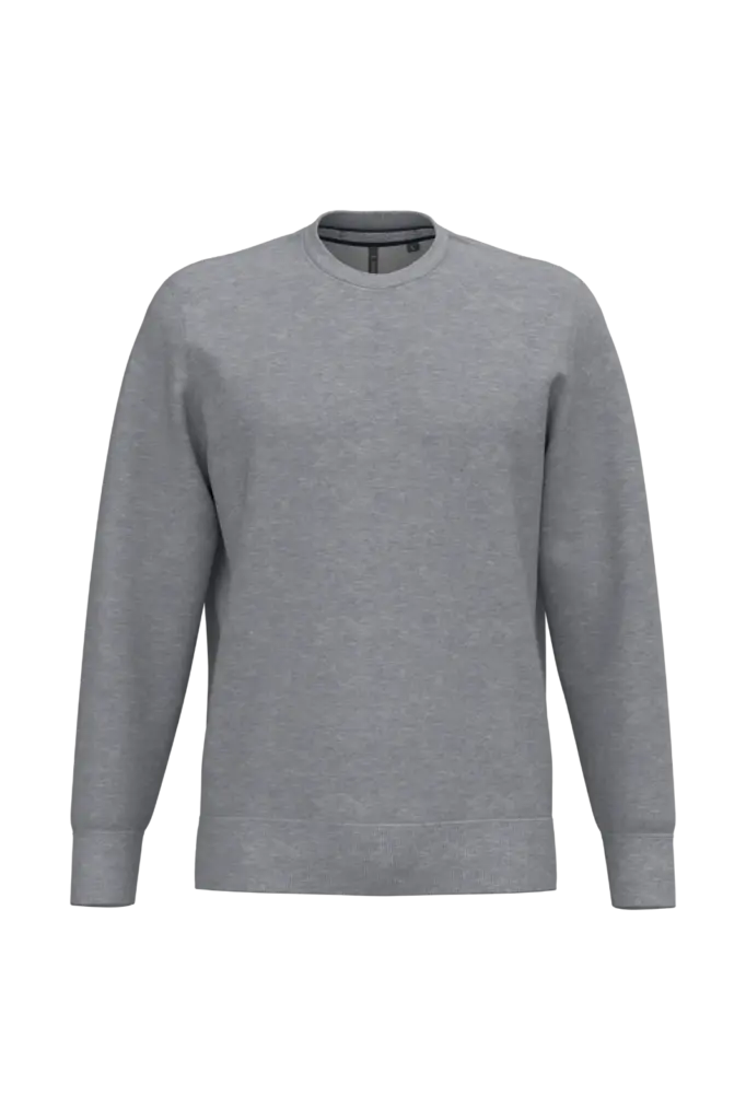 Custom Crewneck Sweater K488 Brushed Fleece Workwear XS-4XL — product photo 14