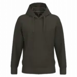 Sweater met capuchon, dark khaki — productfoto 9