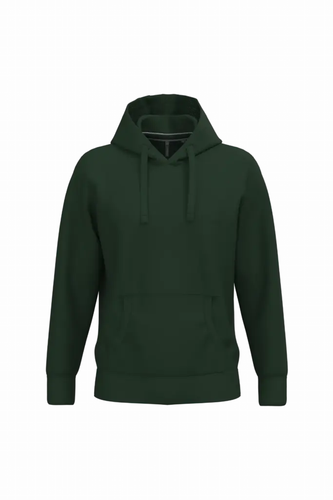 Sweater met capuchon, forest green — productfoto 10