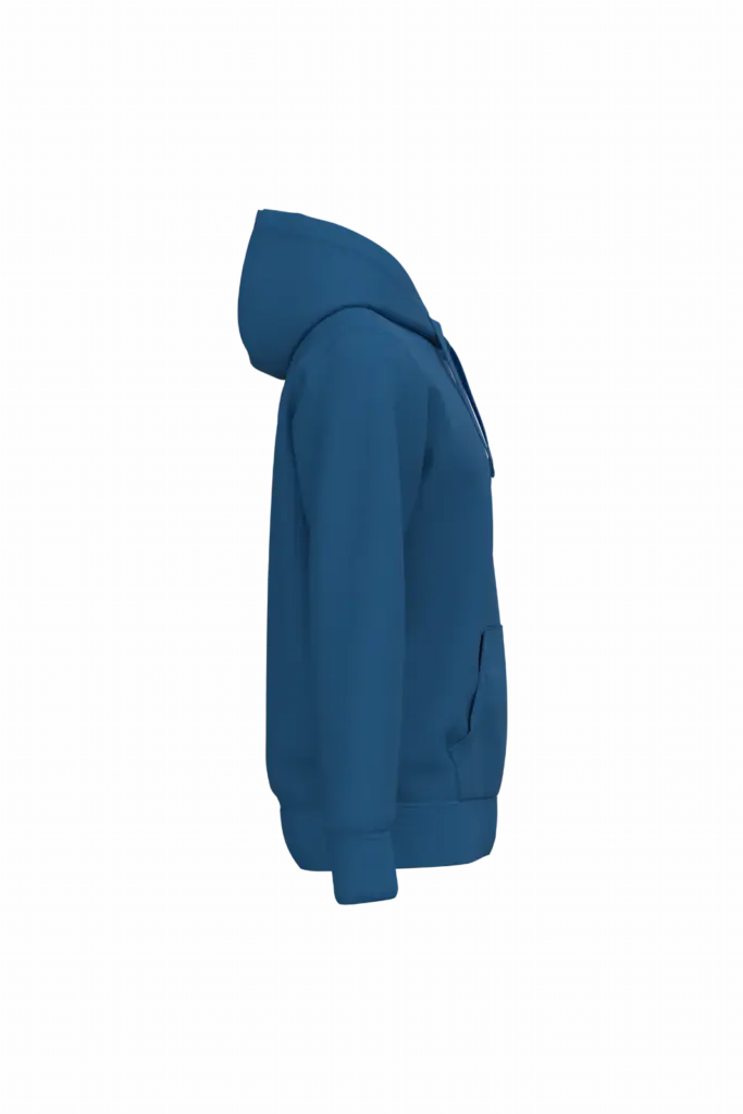 PS_K489-S_LIGHTROYALBLUE - Hidalgo-werbeartikel Sweater met capuchon, light royal blue — productfoto 10