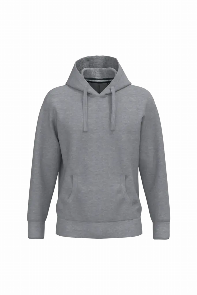 Sweater met capuchon, oxford grey — productfoto 14