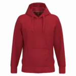 Sweater met capuchon, red — productfoto 15