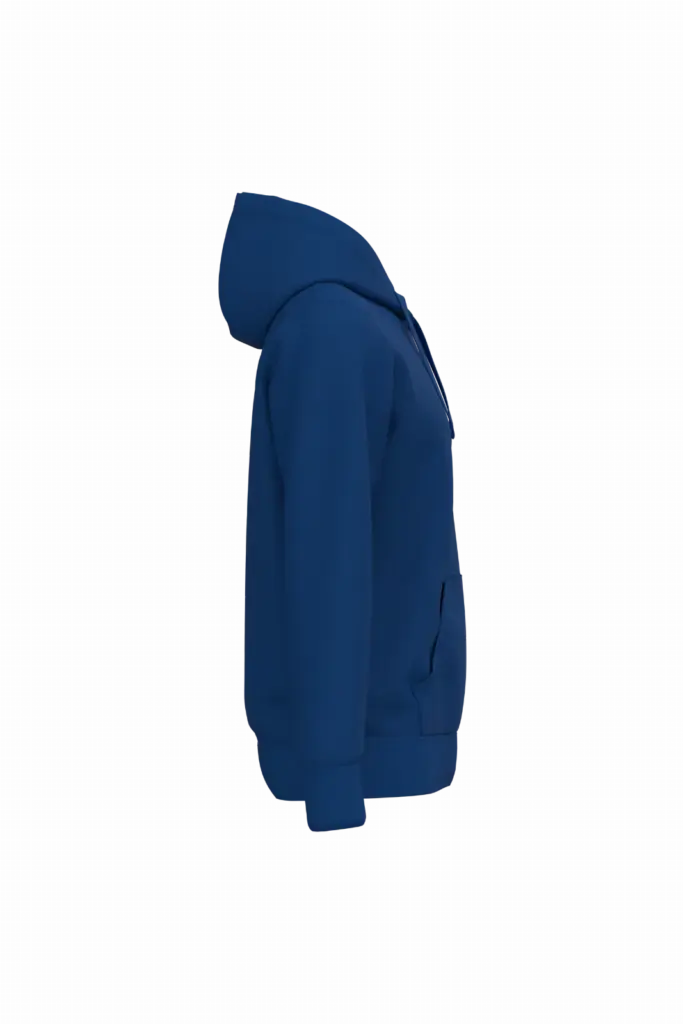 PS_K489-S_ROYALBLUE - Hidalgo-werbeartikel Sweater met capuchon, royal blue — productfoto 15