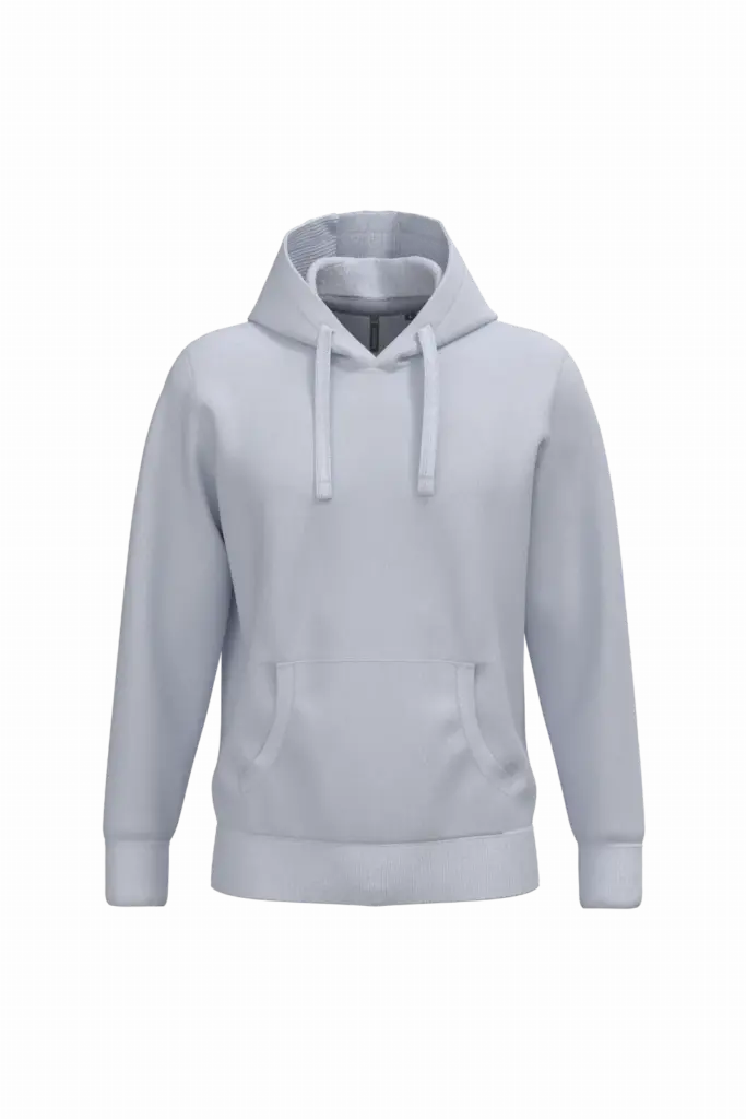 Sweater met capuchon, white — productfoto 17