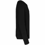Sweater bio raglanmouwen kids, black