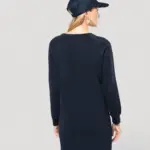 Bio fleece lounge jurk — productfoto 2