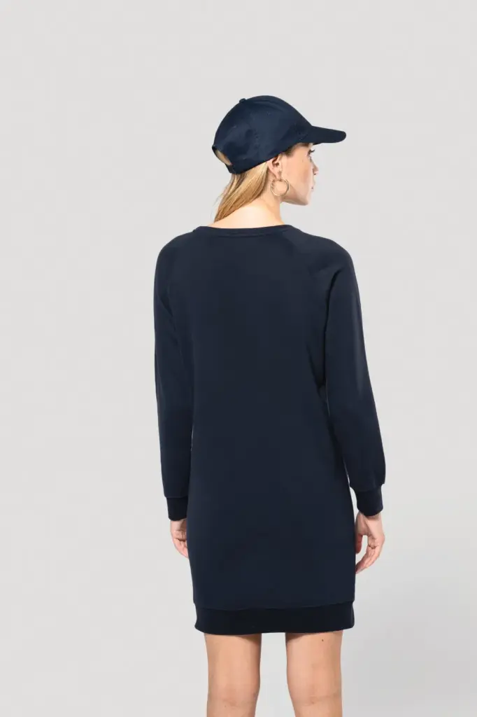 Bio fleece lounge jurk — productfoto 2