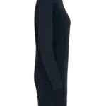 Bio fleece lounge jurk, navy — productfoto 6