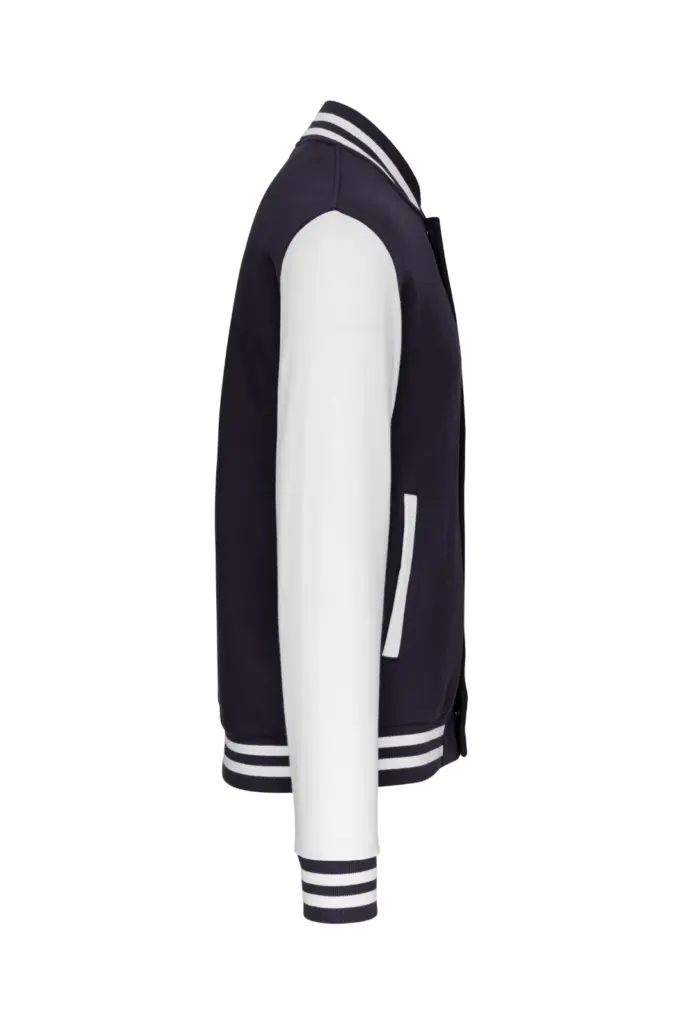 Kinder college jacket, navy / white — productfoto 5