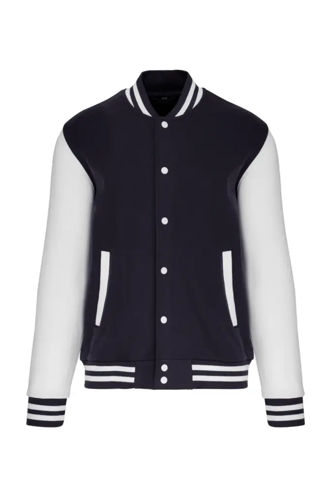 Kinder College Jacke K498 bedrucken Fleece Kontrast 6-14 J — Produktfoto 6