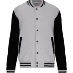 Kinder College Jacke K498 bedrucken Fleece Kontrast 6-14 J — Produktfoto 7