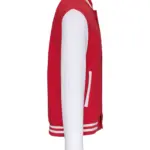 Kinder college jacket, red / white — productfoto 7