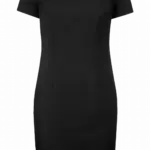Jurk met korte mouwen, black — productfoto 7
