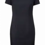 Jurk met korte mouwen, navy — productfoto 8