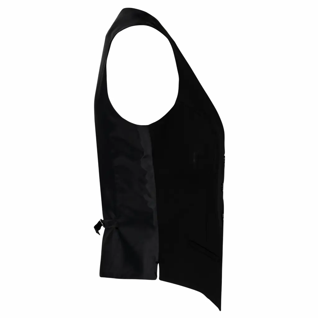PS_K502-S_BLACK - Hidalgo-werbeartikel Damesgilet, black — productfoto 5