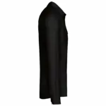 Herenpilootoverhemd lange mouwen, black — productfoto 5