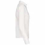 Damespilootoverhemd lange mouwen, white — productfoto 7