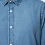 Herenoverhemd Denim — productfoto 4