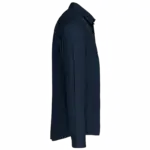 PS_K513-S_NAVY - Hidalgo-werbeartikel Herenoverhemd in popeline met lange mouwen, navy — productfoto 7