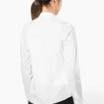 Damesblouse met "Mao" kraag lange mouwen — productfoto 2