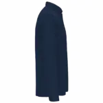 PS_K515-S_NAVY - Hidalgo-werbeartikel Herenoverhemd met "Mao" kraag lange mouwen, navy — productfoto 6