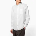 Heren Oxford overhemd lange mouwen