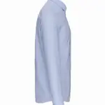 Heren Oxford overhemd lange mouwen, oxford blue — productfoto 5