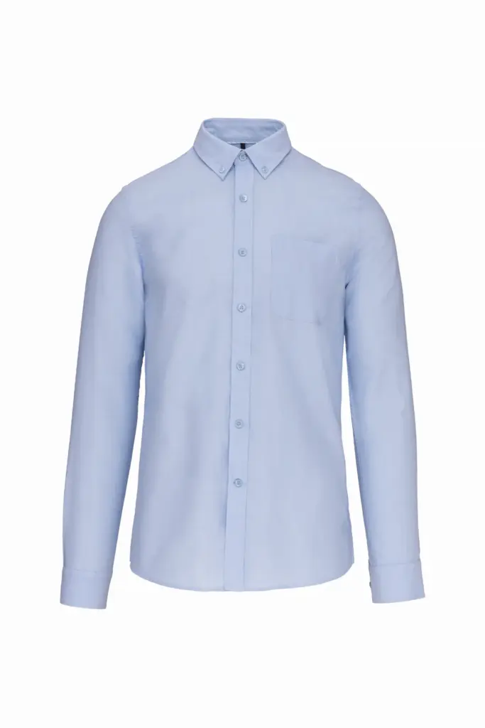 Oxfordhemd K516 Langarm bedrucken Baumwolle S M L XL XXL 3XL — Produktfoto 6