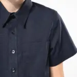 Kinder poplin overhemd korte mouwen — productfoto 3