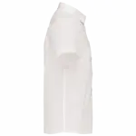 Kinder poplin overhemd korte mouwen, white — productfoto 6