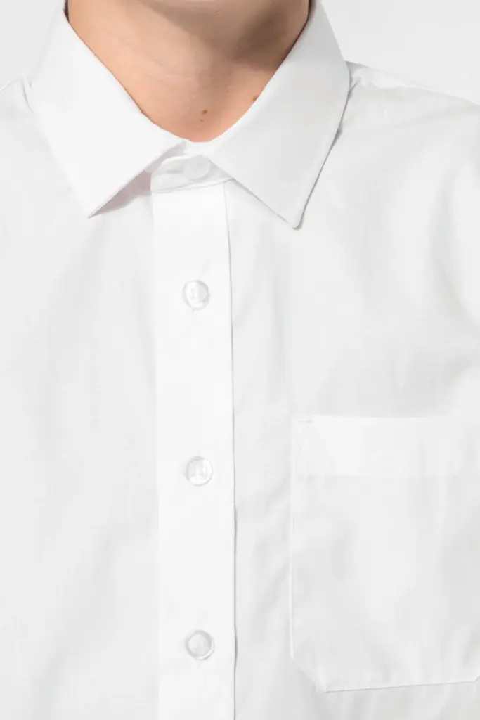 K521-8_2026 - Hidalgo-werbeartikel Kinder poplin overhemd lange mouwen — productfoto 3