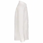 Kinder poplin overhemd lange mouwen, white — productfoto 5