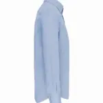 Getailleerd heren non-iron overhemd lange mouwen, bright sky — productfoto 6