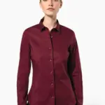 Dames stretch blouse lange mouwen — productfoto 2
