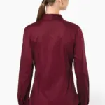 Dames stretch blouse lange mouwen — productfoto 3
