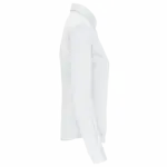 Dames stretch blouse lange mouwen, white — productfoto 8