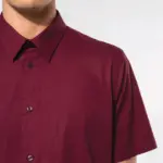 Heren stretch overhemd korte mouwen — productfoto 4