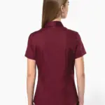 Dames stretch blouse korte mouwen — productfoto 2